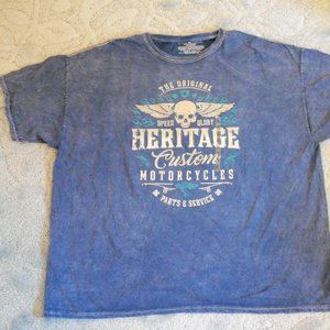 Boneshaker men's  tee, vintage look (#EV979)